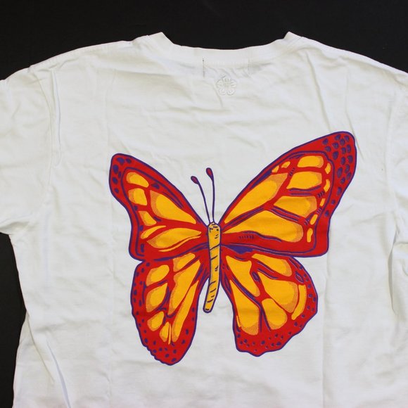Sundae School Butterfly Skeleton SS Crew Tee - Picture 6 of 6